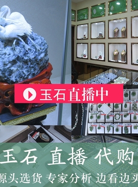 玉石翡翠直播项链戒指耳饰貔貅