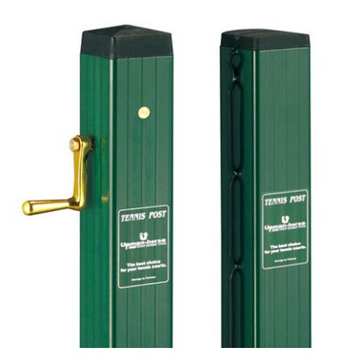 恰好时网架子预埋式插地网球柱