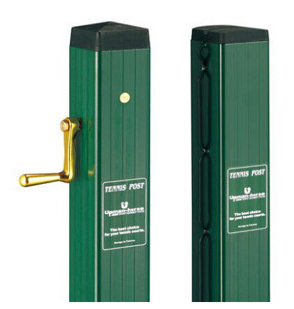 恰好时网架子预埋式插地网球柱