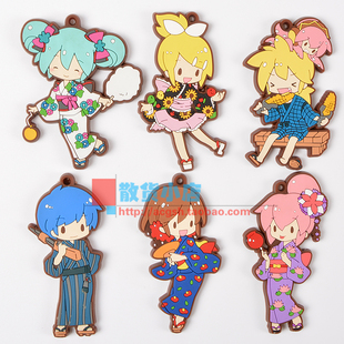 V家 橡胶挂件 日单 luka 莲 正版 镜音双子 KAITO 初音未来 散货