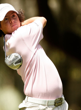 高尔夫明星海报麦克罗伊房间客厅海报装饰高尔夫球会所挂画T2677A