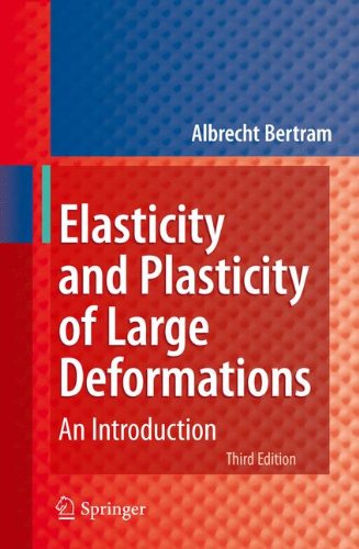 【预订】Elasticity and Plasticity of Large D...-封面