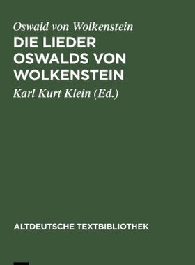 【预售】Die Lieder Oswalds Von Wolkenstein