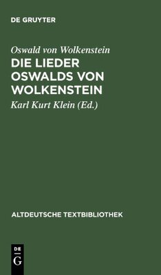 【预售】Die Lieder Oswalds Von Wolkenstein