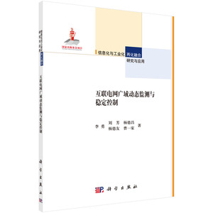 互联电网广域动态监测与稳定控制  李勇等 科学 输配电工程电力网及电力系统 书籍