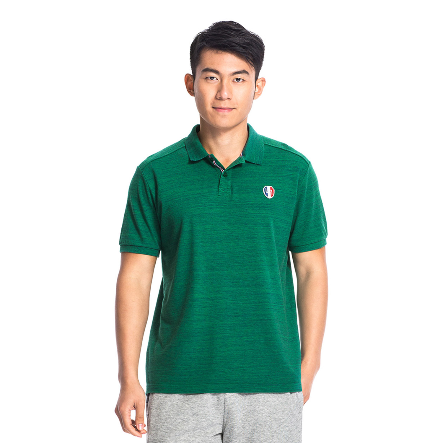 Polo sport homme LINING GPLL013 en coton - Ref 555711 Image 4