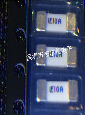 0451010.MRL 1808 10A 125V LF10A贴片力特一次快断保险丝 可直拍