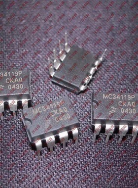 低功率音频功放MC34119P MOT DIP-8进口全新电子配件
