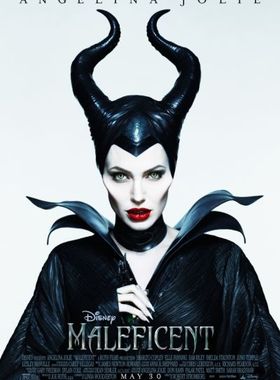 沉睡魔咒玛琳菲森Maleficent黑暗女巫cosplay犄牛角帽子 道具头套