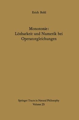 【预订】Monotonie: Losbarkeit Und Numerik Be...