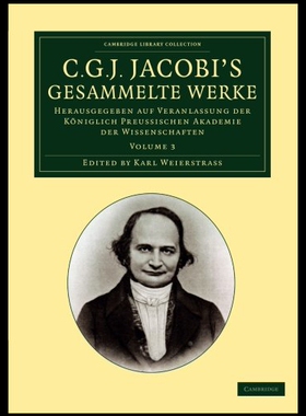 【预售】C. G. J. Jacobi's Gesammelte Werke - Volume 3