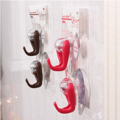 yamada挂钩小物件2个装强力吸盘