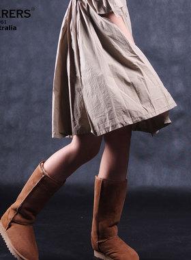 澳洲正品SHEARERS雪地靴5815皮毛一体基本款长筒高筒长靴