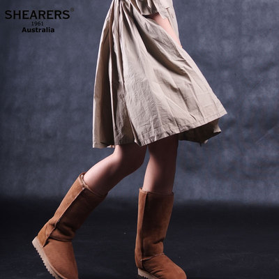 澳洲皮毛一体长筒高雪地靴