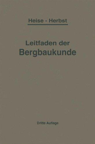 【预订】Kurzer Leitfaden Der Bergbaukunde