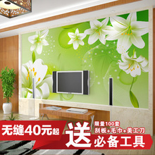 Poster mural géant moderne chinois - papier peint en soie - Ref 2462151 Image 14