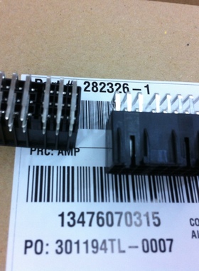 282326-1 泰科/安普 TE/AMP 原装正品连接器 接插件 现货期货