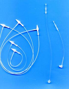 吊牌枪针塑料工字胶针粗吊牌枪打胶针白色针打标签排针透明线子弹