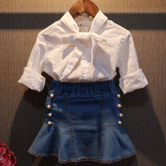 Jupe fillette BABY en toile - Ref 2050033 Image 1