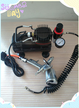 真皮具修补皮沙发修复家具模型无油静音气泵便携式小型空压机材料