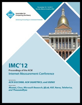 【预售】IMC 12 Proceedings of the ACM Internet Measuremen