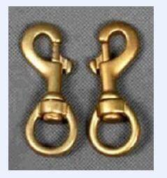 犬用牵引带挂钩 卡扣 钩扣 M码 纯铜扣 铜钩牵引绳狗链宠物狗用品