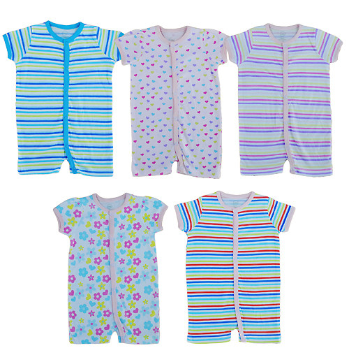 薄款纯棉新生儿夏季连体衣短袖平角爬服 哈衣婴儿 前开包屁衣|ruв категории Детская одежда, комбинезон/на одежду/Ха одежды - от Buy2taobao.com для оказания профессиональной услуги покупки агента Taobao