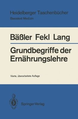 【预订】Grundbegriffe Der Ernahrungslehre