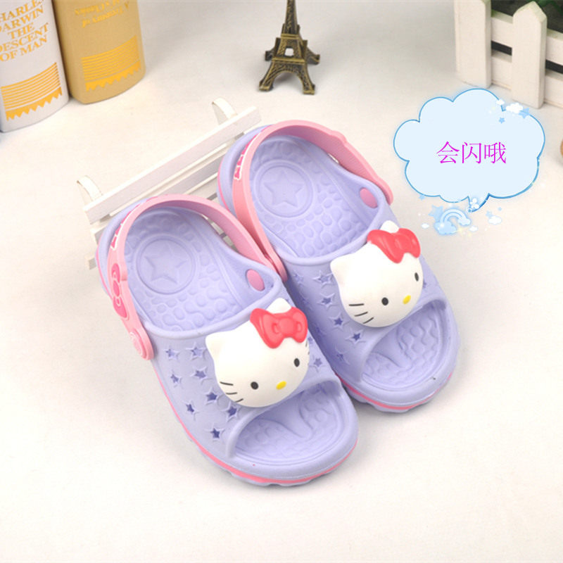 Chaussons enfants en autre HELLOKITTY pour été - semelle autre - Ref 1013857 Image 1