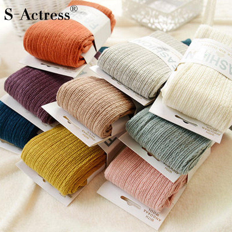 日韩春秋冬加厚款针织麻花条纹连裤袜 加长踩脚保暖糖果色打底袜,女士内衣/男士内衣/家居服,连裤袜/打底袜,淘宝优惠券,粉丝福利购,淘宝优惠卷