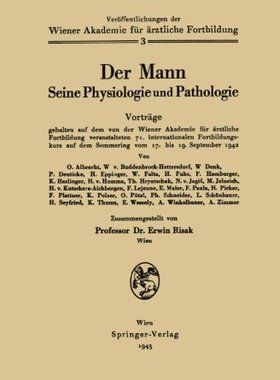 【预订】Der Mann Seine Physiologie Und Patho...
