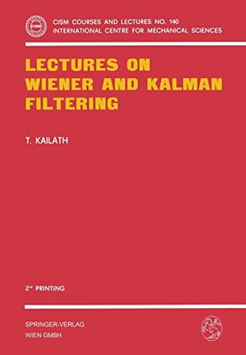 【预订】Lectures on Wiener and Kalman Filtering