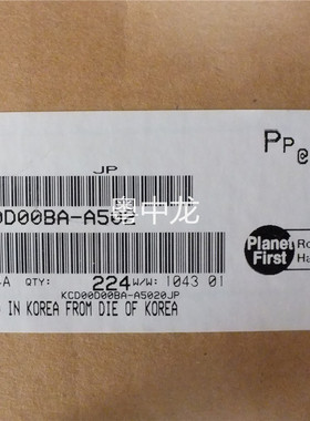 KCD00D00BA-A502  BGA 原装正品可直拍