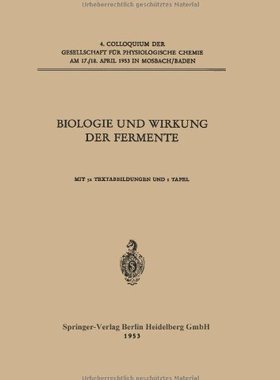 【预订】Biologie Und Wirkung Der Fermente