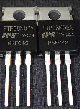 全新 FTP08N06A  MOS场效应管  TO-220 现货