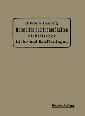 【预订】Herstellen Und Instandhalten Elektri...