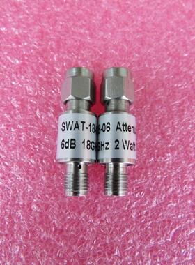 SWAT-18-6 DC-18GHz 6dB 2W SMA 射频微波同轴固定衰减器