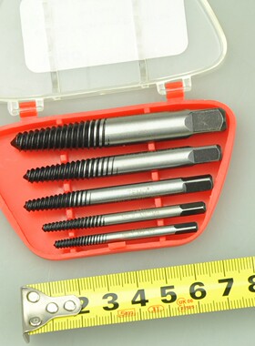 美国腾迈TEMO 5件套装高扭矩螺丝取出器-No.1-No.5 TMDR80-80105M