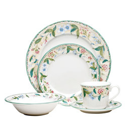 日本 Noritake 则武 Floral Bay 40件西餐餐具套装礼盒
