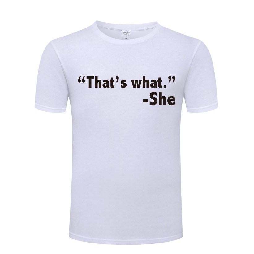 搞笑男式t恤 thats what she said - funny quote slogan joke