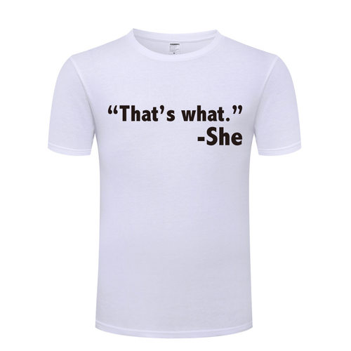 搞笑男式T恤 That's What She Said - Funny Quote Slogan Joke