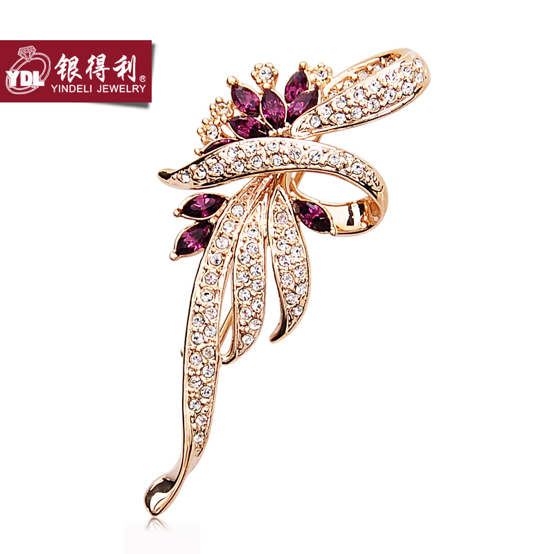 Broche femme en Zircon diamant - Ref 1173424 Image 1