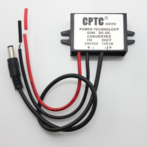 DC36V24V转DC12V5A摄像机电源适配变压器模块监控超长距离传输