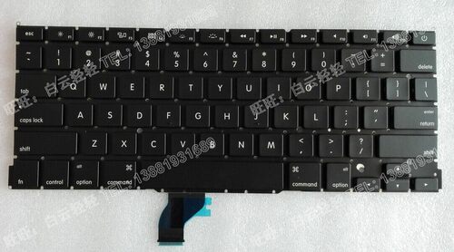 适用于苹果A1502 ME864 ME865 ME866 X72 X82 X92全新原装 键盘