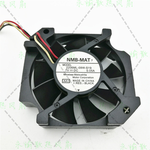 52MM USB风扇 09W 0.05A 5.7CM DC7V 2206ML S19 静音 原装 NMB