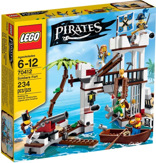 【乐高】士兵的堡垒 70412 海盗系列 乐高 lego