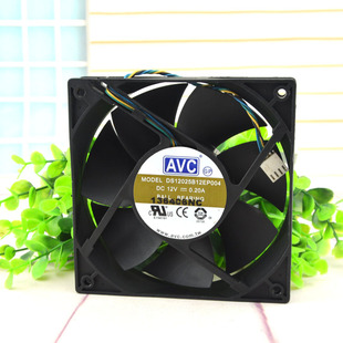 AVC DC12V 电脑机箱 12cm 主板pwm 12025 0.2A 风扇 DS12025B12E