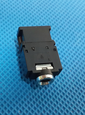 3.5MM耳机插口PJ307A优质音频插座双声道带开关环保耐温插脚