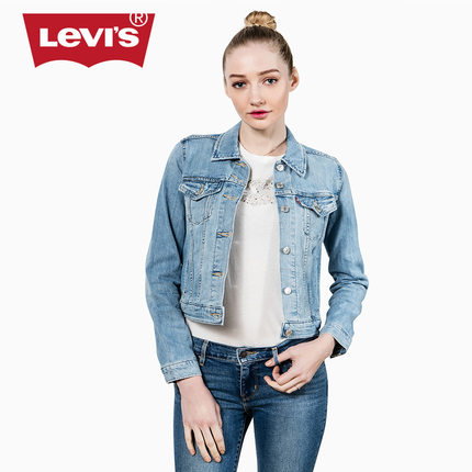 男朋友夹克！Levi's 李维斯 Boyfriend Trucker牛仔夹克 直邮到手280元（天猫旗舰店549元） 买手党-买手聚集的地方