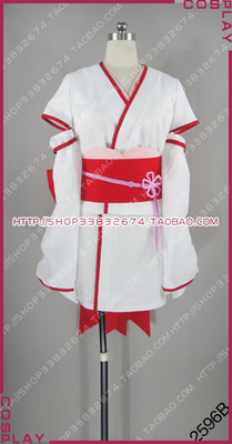 2596B cosplay服装 Re:从零开始的异世界生活 拉姆 幼年和服新品